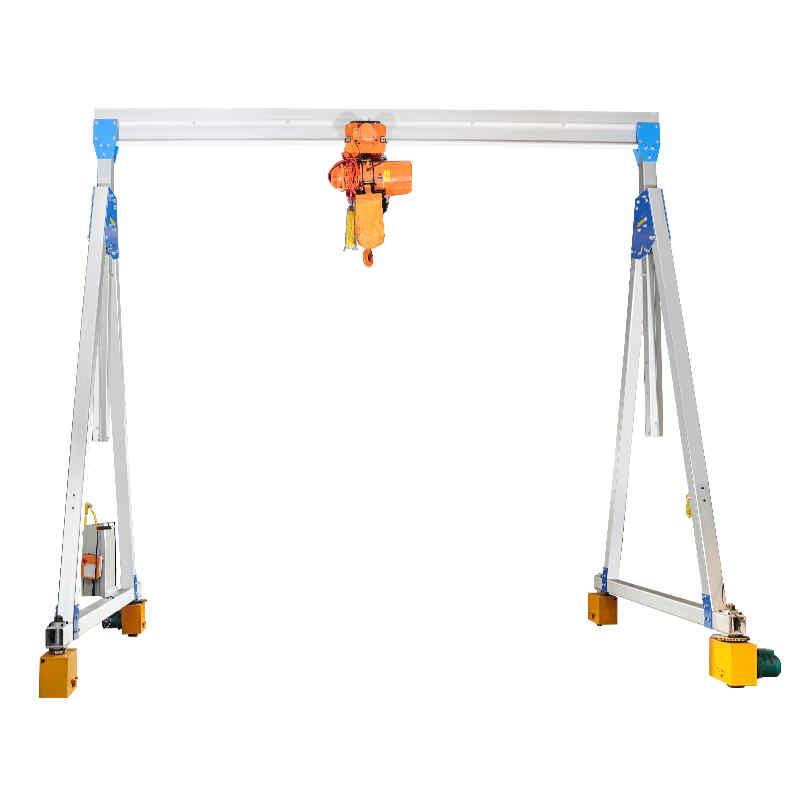 龙门吊铝合金移动小型吊车起重机电动升降式吊架可拆卸简易龙门架