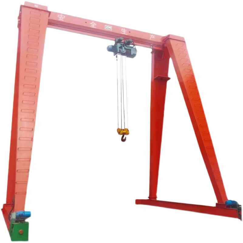 定制龙门吊升降单梁10吨电动5吨花架门式起重机30T双梁轨道集装箱