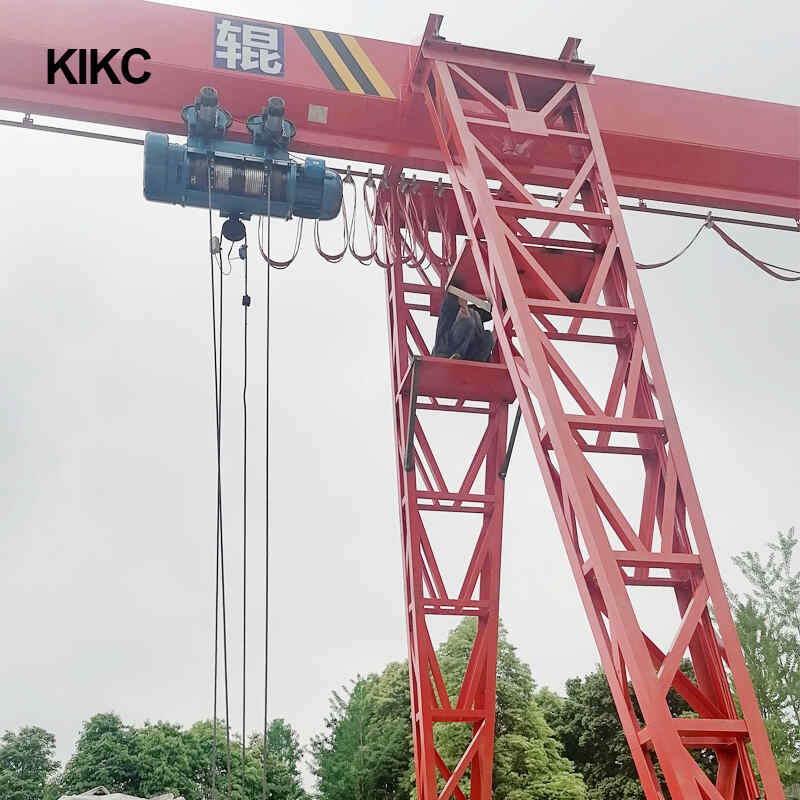 定制龙门吊升降单梁10吨电动5吨花架门式起重机30T双梁轨道集装箱